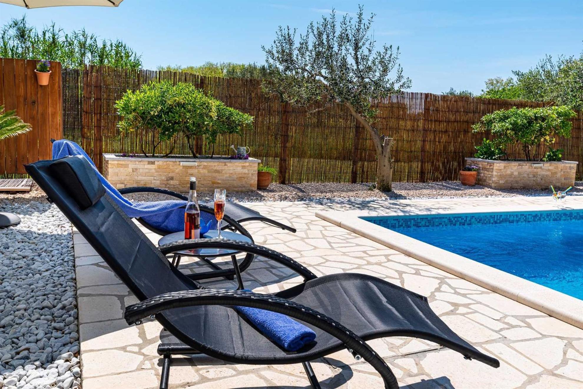 Apartment House Simoni With Pool, Zadar County Privlaka  Exteriér fotografie